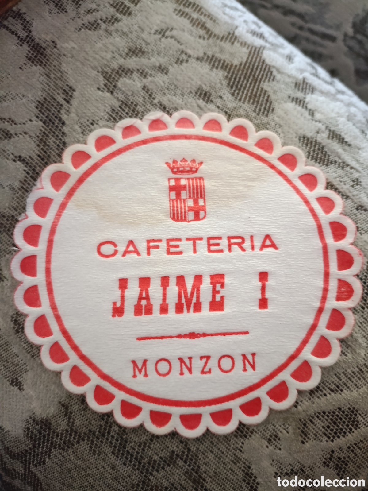 Coleccionismo: CAFETER&Iacute;A JAIME MONZON [ POSAVASOS A&Ntilde;OS 40 ]