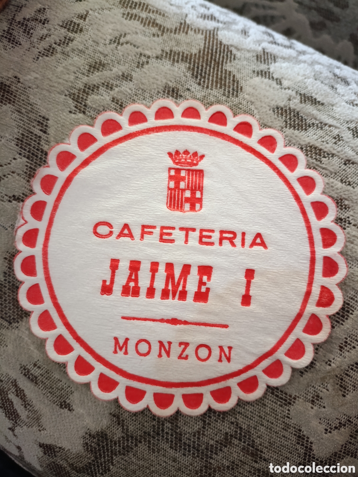 Coleccionismo: CAFETER&Iacute;A JAIME MONZON [ POSAVASOS A&Ntilde;OS 40 ]