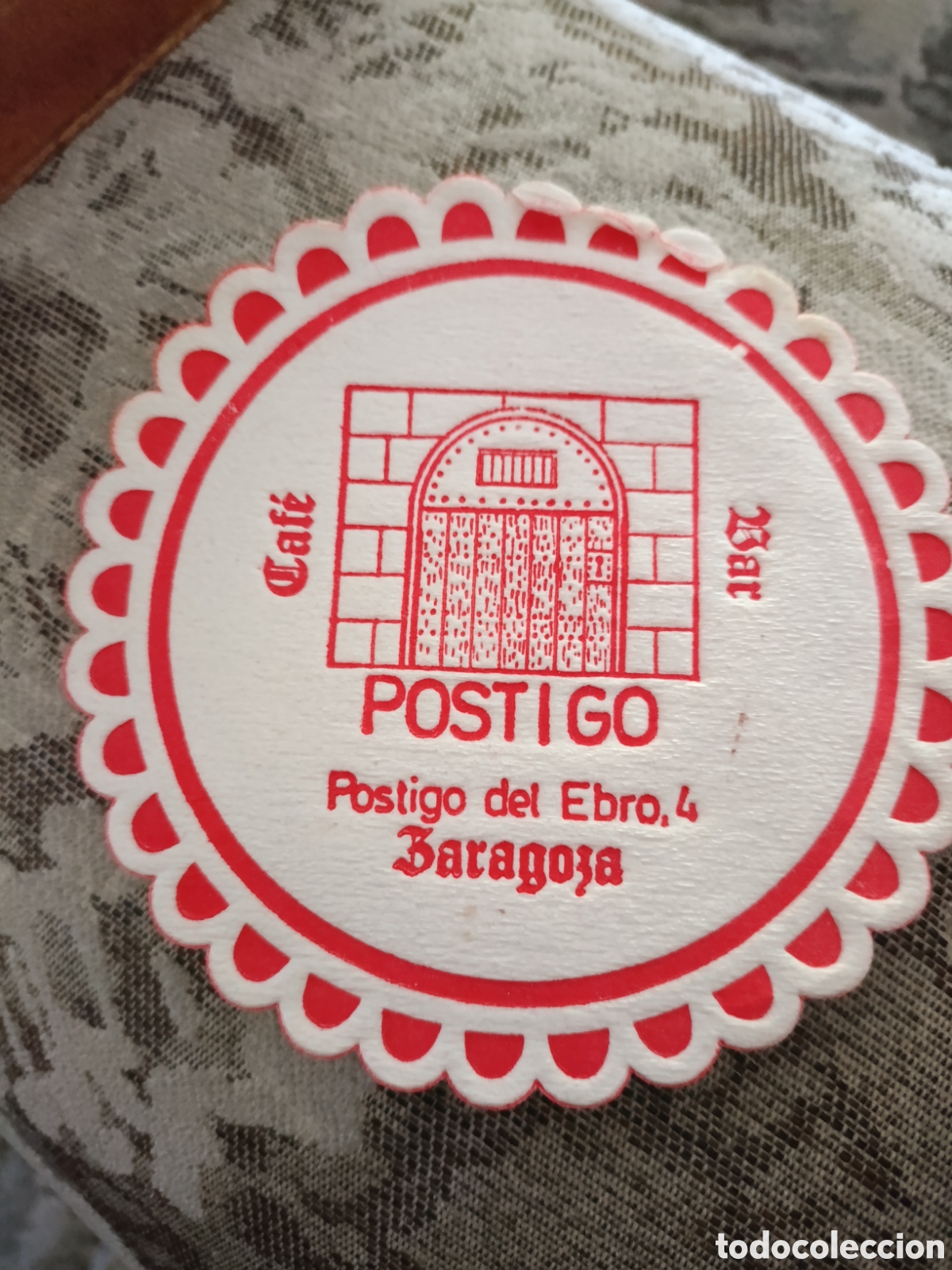 Coleccionismo: BAR POSTIGO [ POSAVASOS A&Ntilde;OS 40 ] - Foto 1