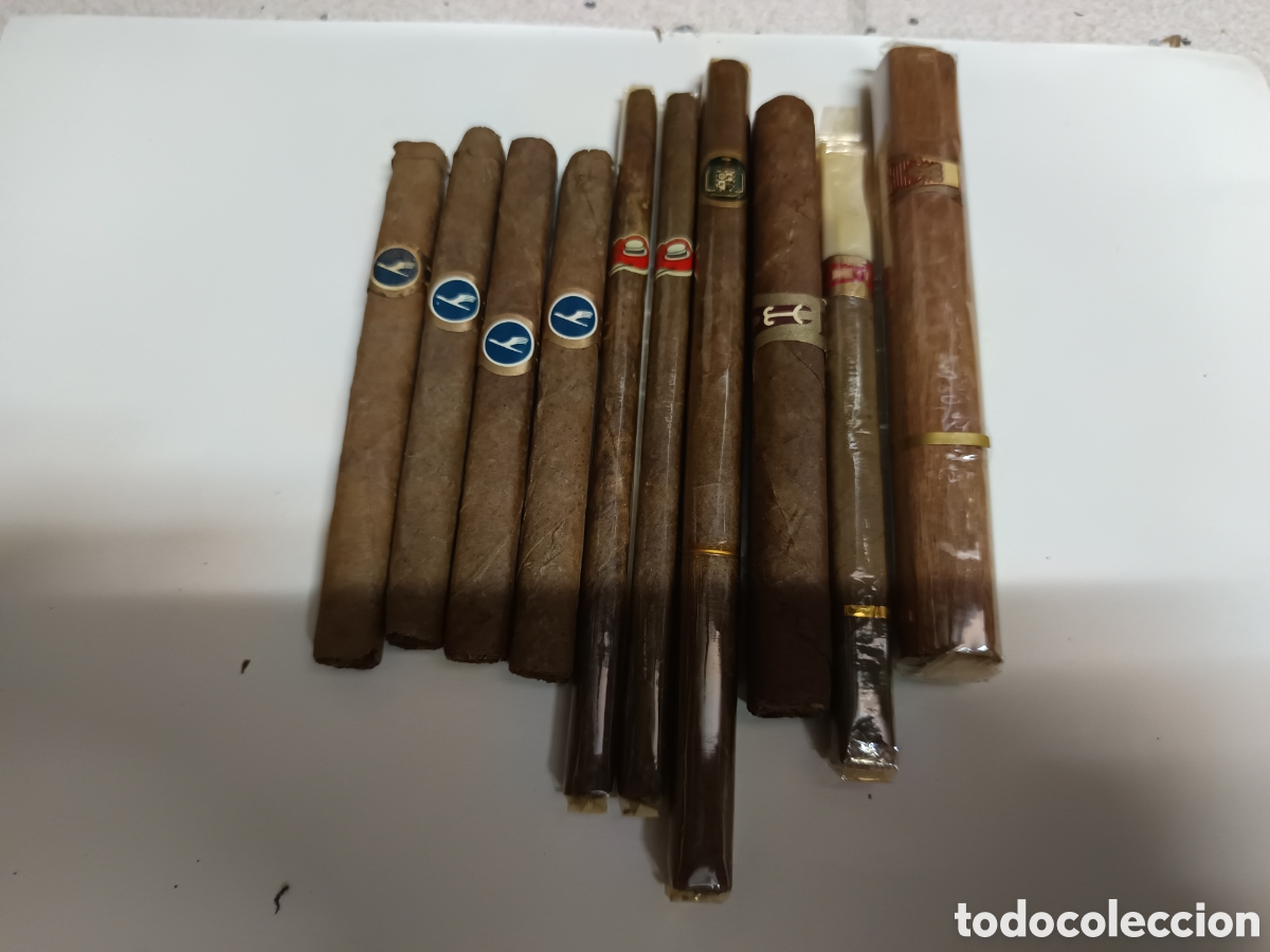 Coleccionismo: Antiguos puros de diferentes marcas