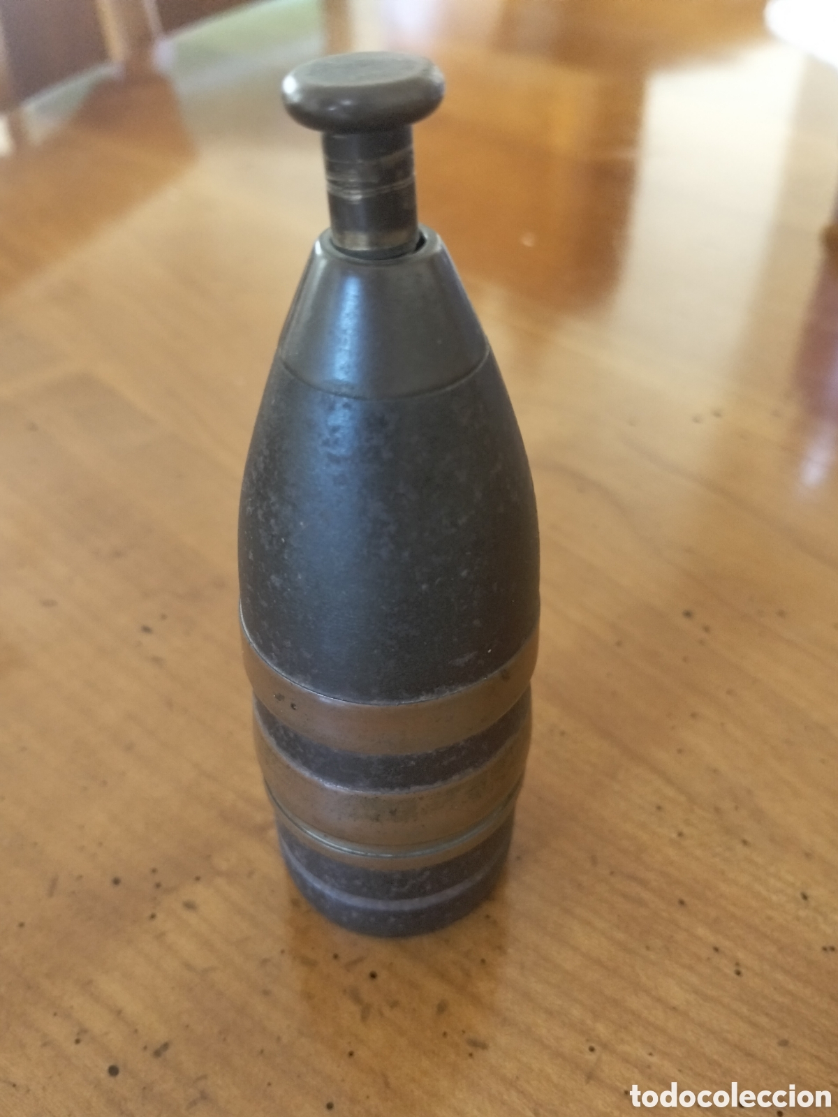 Coleccionismo: Cortapuros de artiller&iacute;a de trinchera 37mm &ndash; Primera Guerra Mundial (Trench Art original)