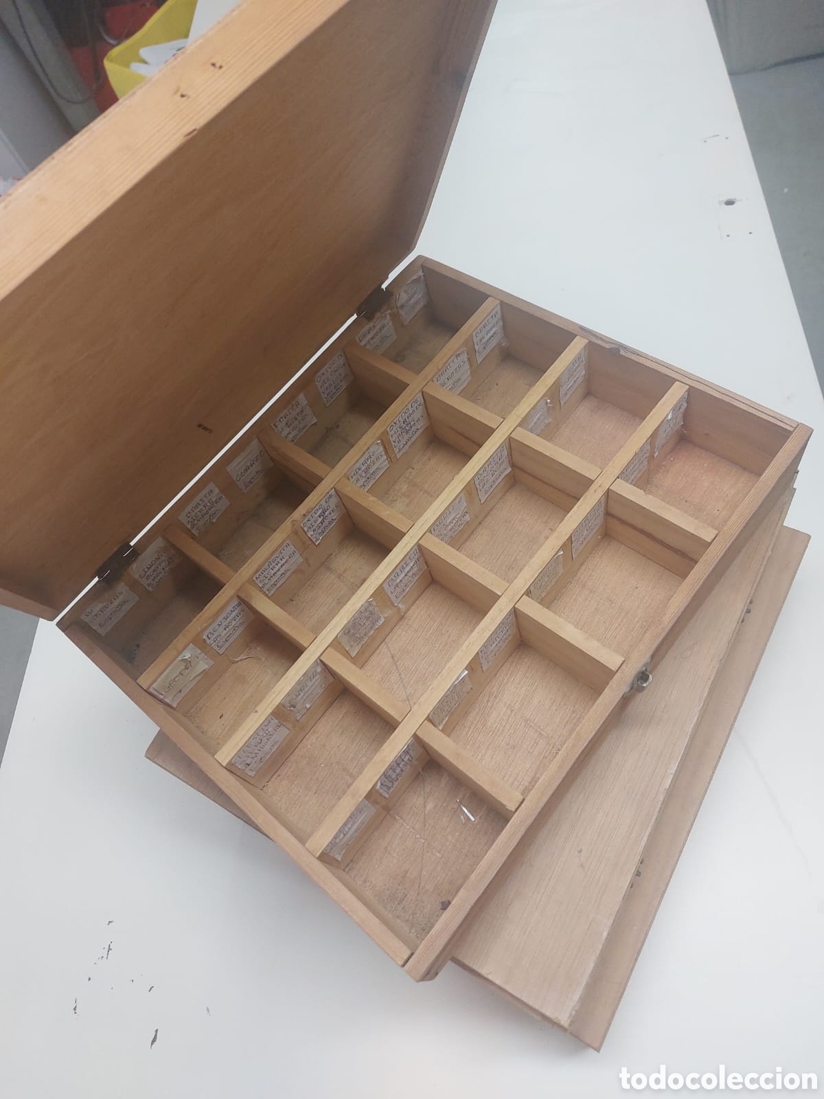 Coleccionismo: Jml lote 3 cajas madera para colecciones hecha a mano en pino