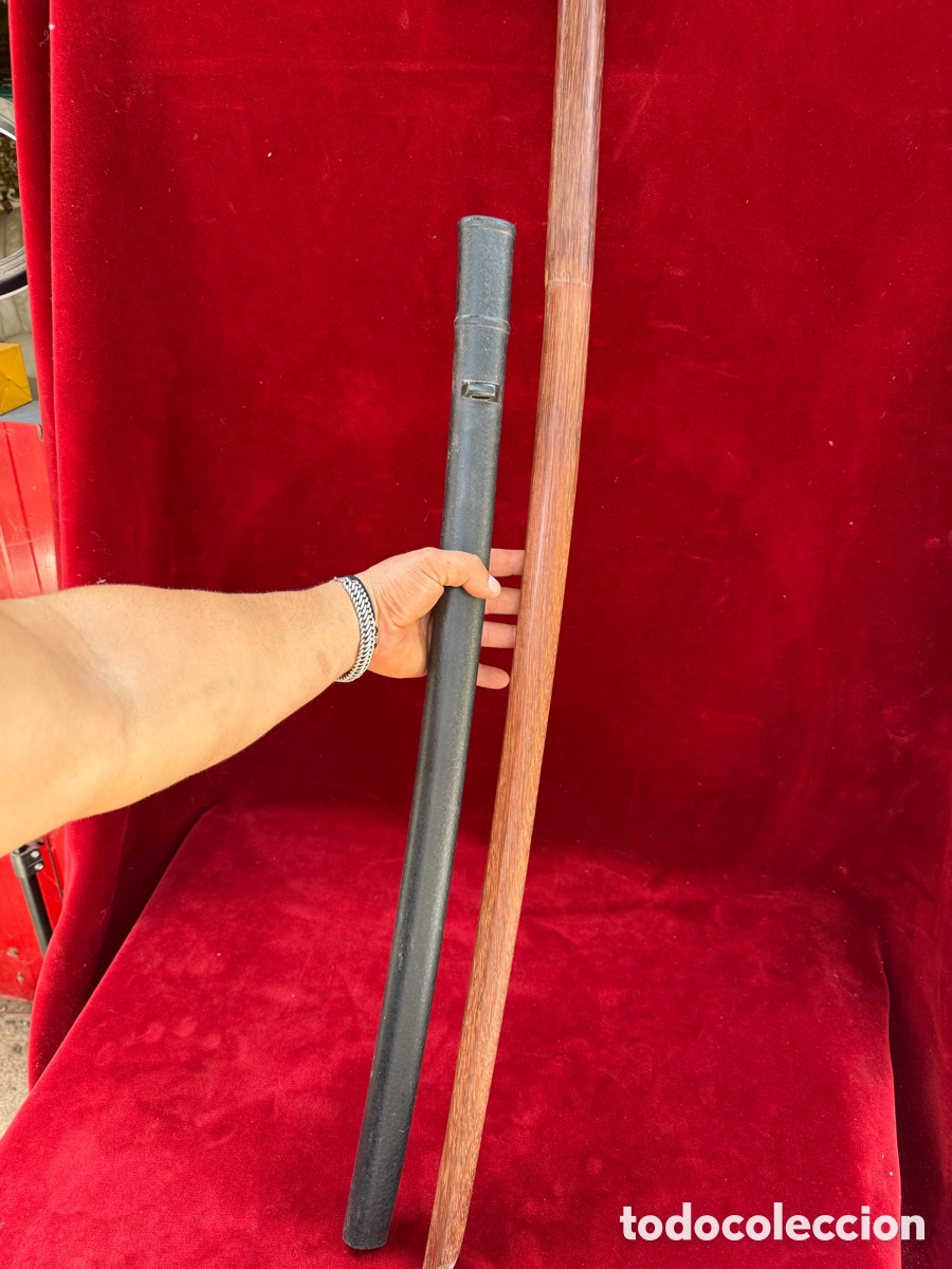 Coleccionismo: Bonito Bokken de artes Marciales!Roble pesado!