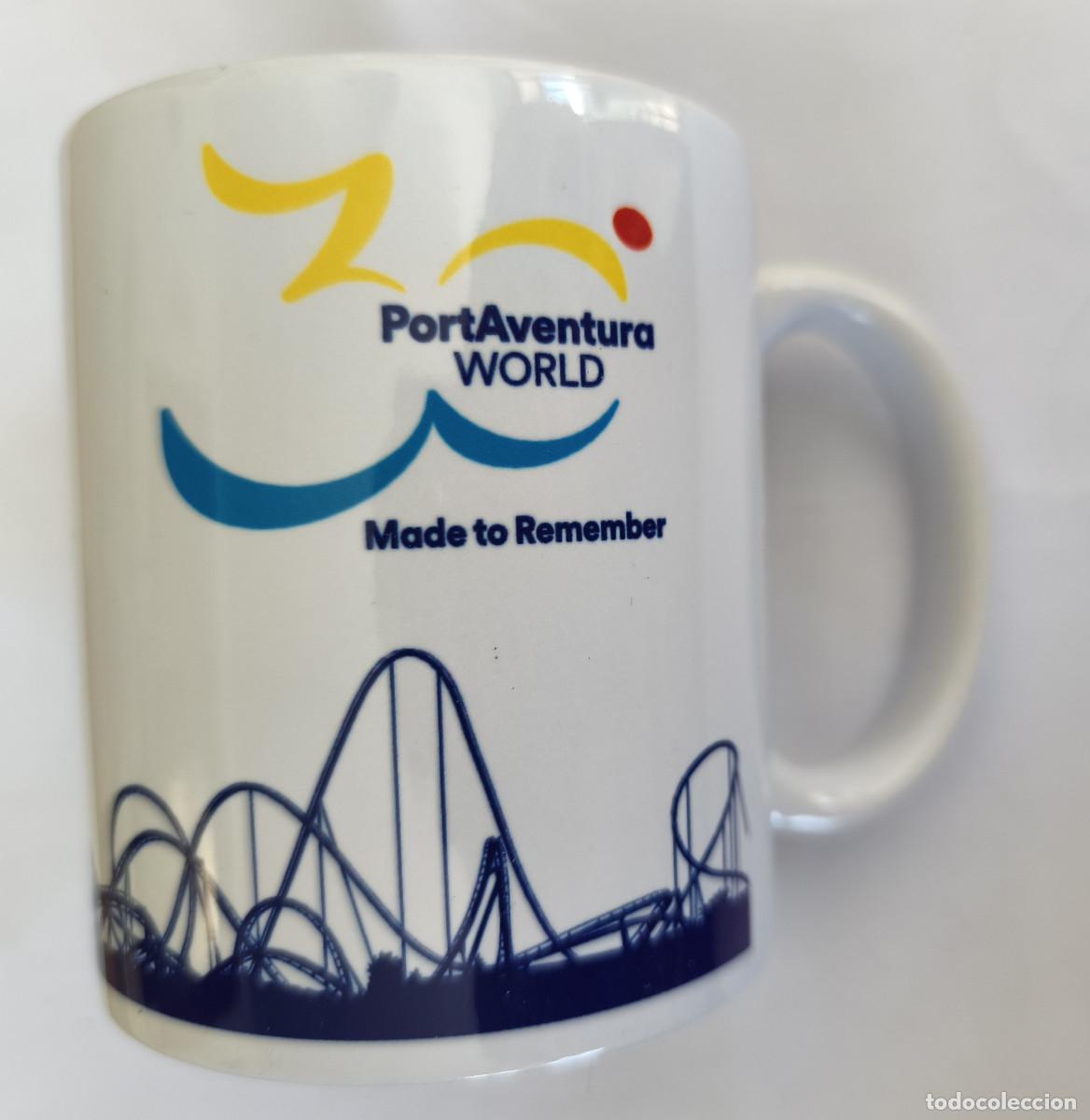Coleccionismo: VASO TAZA - PORT AVENTURA WORLD Made to Remember ( embalado en su caja - nuevo sin estrenar )
