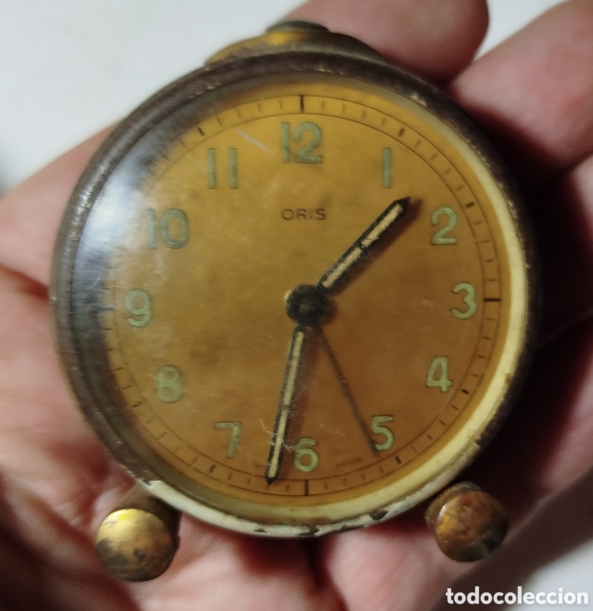 Colecionismo: Antiguo reloj vintage decoraci&oacute;n