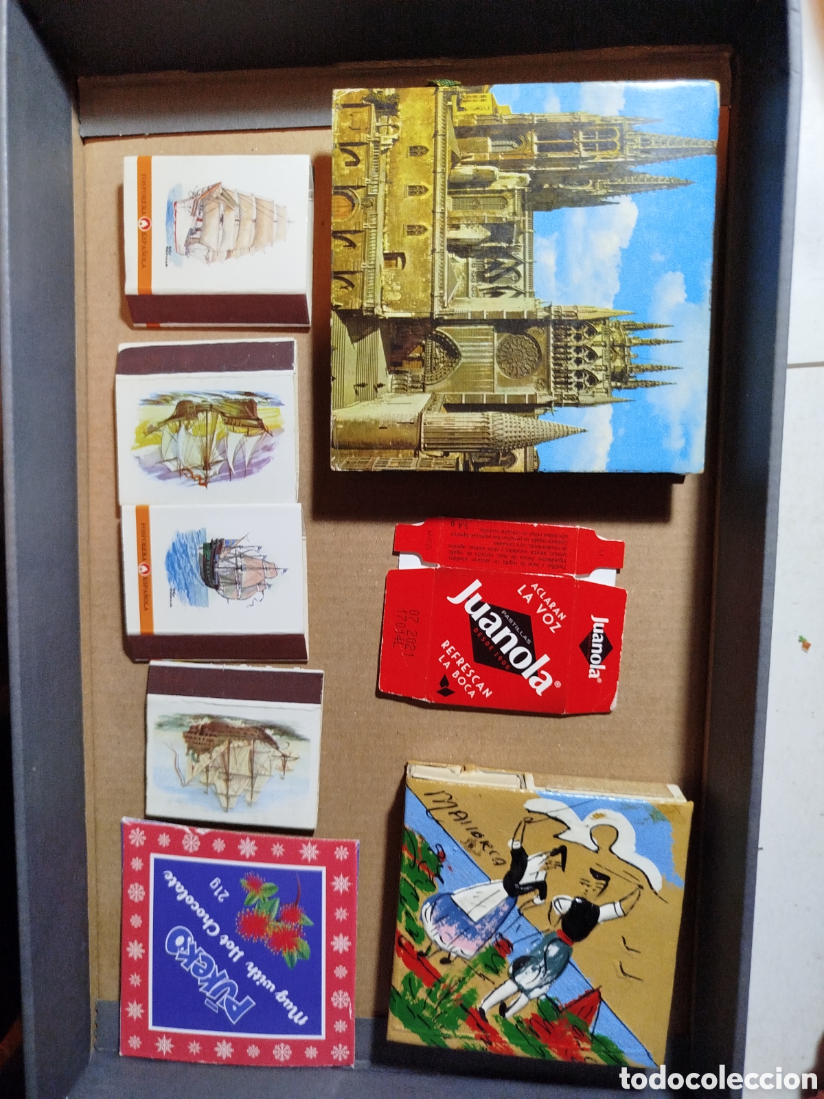 Colecionismo: Lote cajitas cerillas colecci&oacute;n