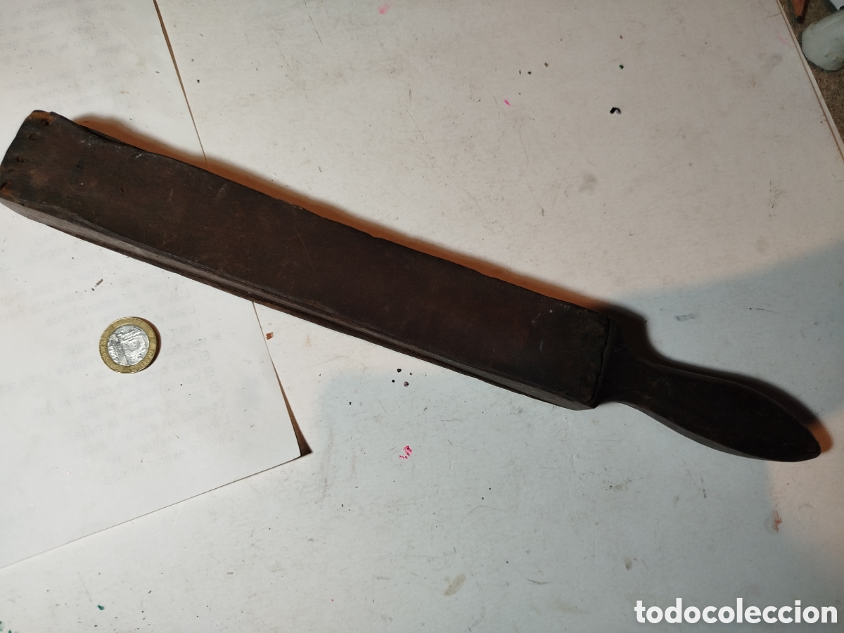 Coleccionismo: Afilador de navaja antiguo