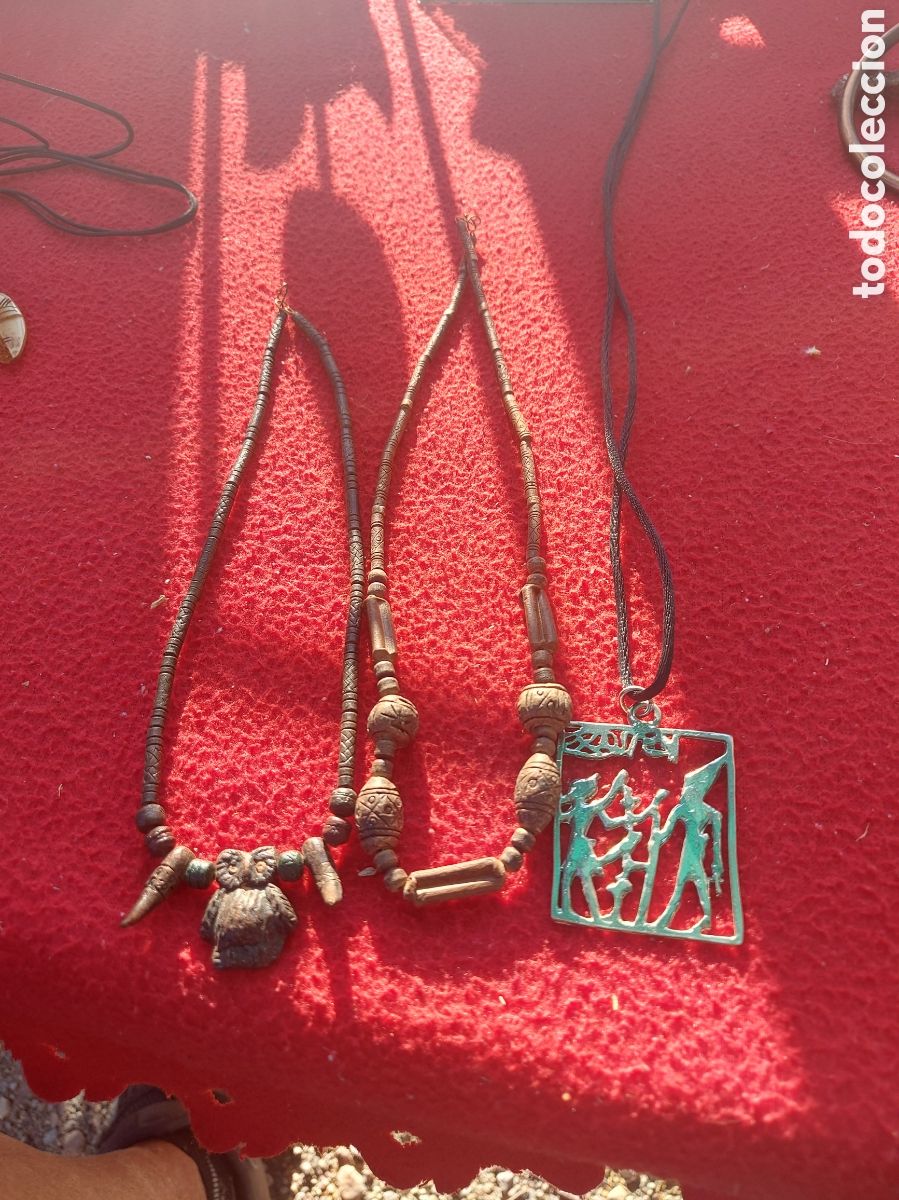 Coleccionismo: TRES COLLARES EXOTICOS