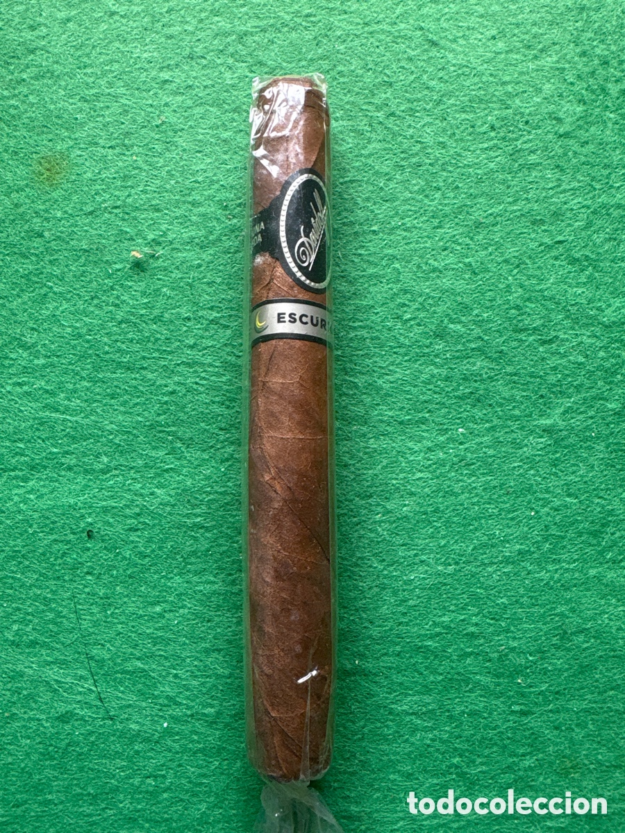 Coleccionismo: Antiguo puro Davidoff Escurio, corona gorda, Geneve (A15)