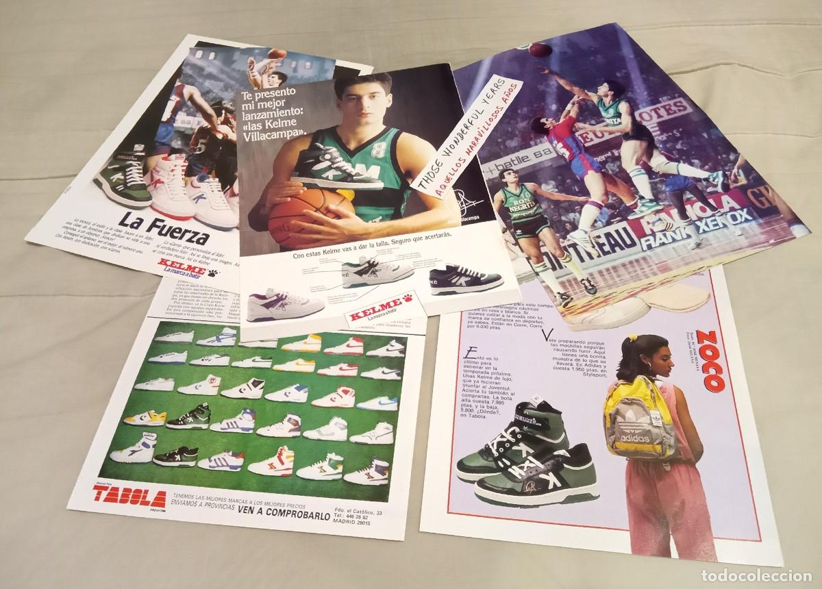 Coleccionismo: ANUNCIO PUBLICIDAD ZAPATILLAS JORDI VILLACAMPA REVISTA ACB MICHAEL JORDAN NIKE 1980s NBA PRECIO FIJO