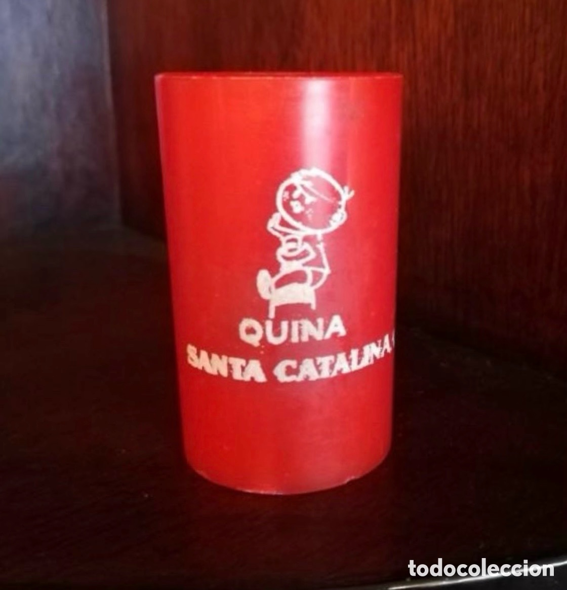 Coleccionismo: ANTIGUO PALILLERO PUBLICIDAD QUINA SANTA CATALINA. PL&Aacute;STICO