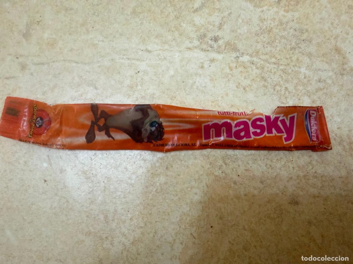 Coleccionismo: Envoltorio palote masky