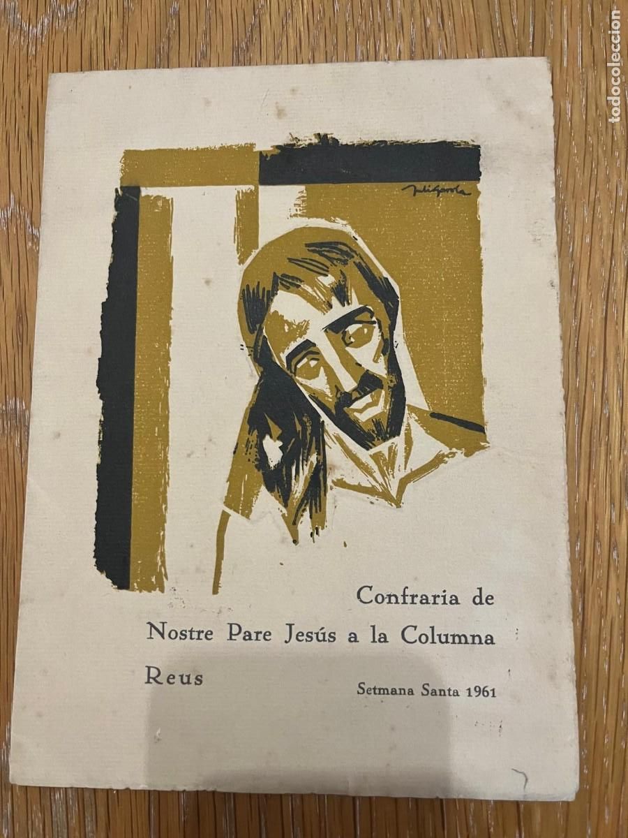 Collecting paper: Cofraria de ntre. Pare Jes&uacute;s a la Columna Reus 1961
