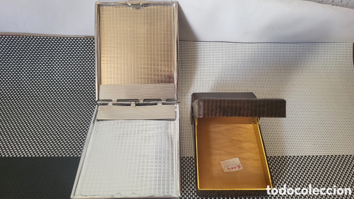Coleccionismo: Antiguas pitilleras colecci&oacute;n