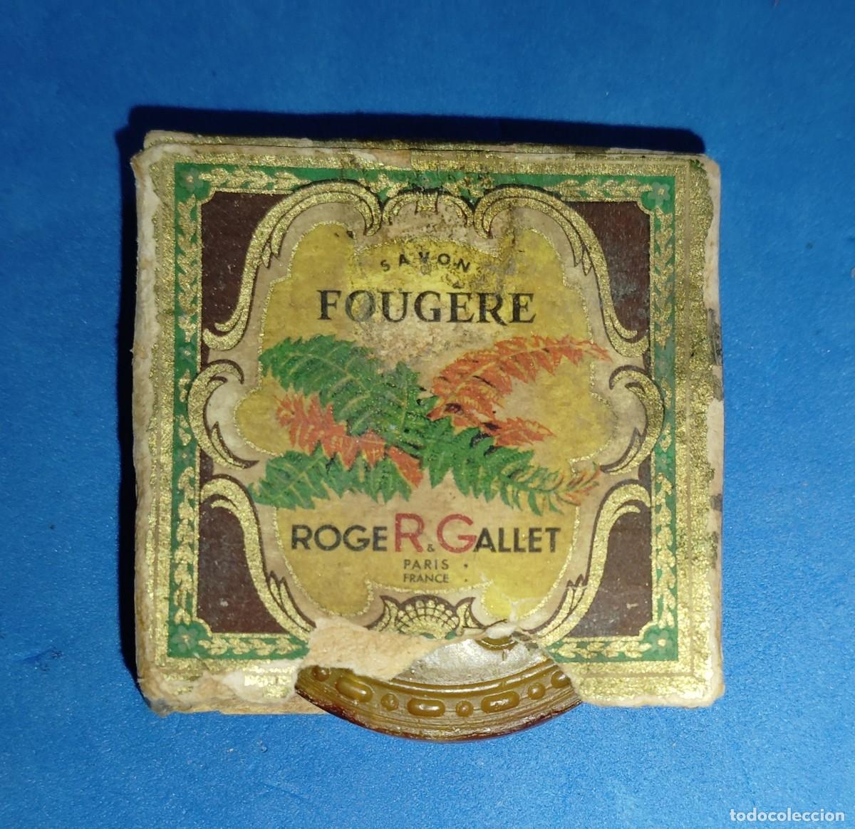 Coleccionismo: ANTIGUO JABON DE COLECCION. ROGER GALLET. PARIS .ENVIO INCLUIDO.