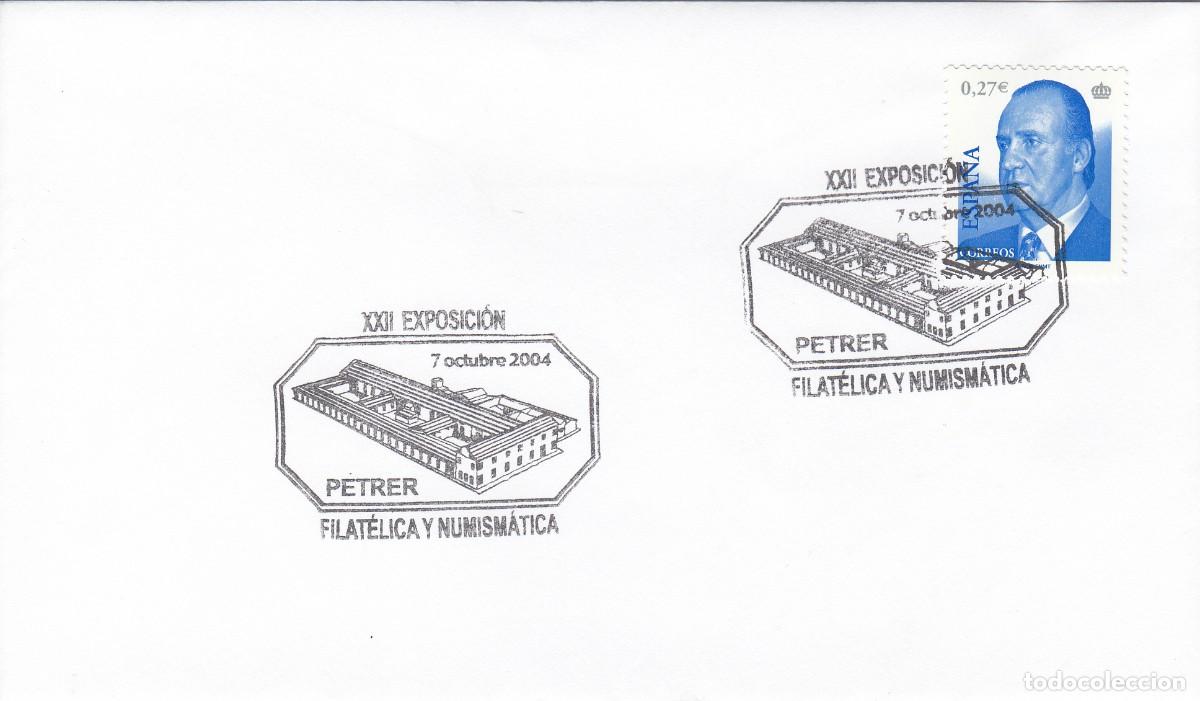 Coleccionismo: MATASELLOS EXPOSICI&Oacute;N FILAT&Eacute;LICA - PETRER - 2004