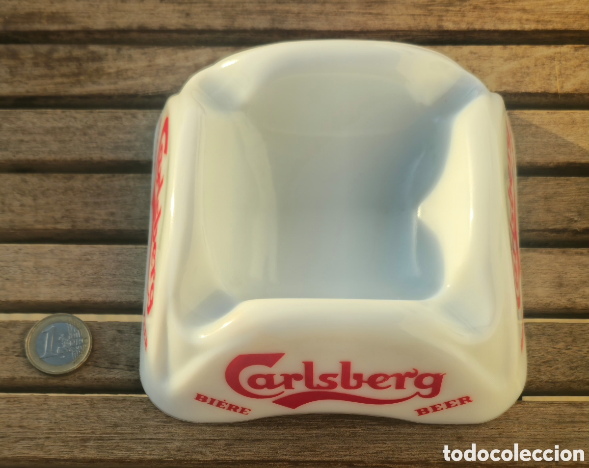 Coleccionismo: Cenicero vintage Carlsberg