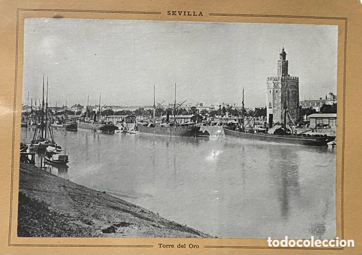 Coleccionismo: Lamina Sevilla antigua