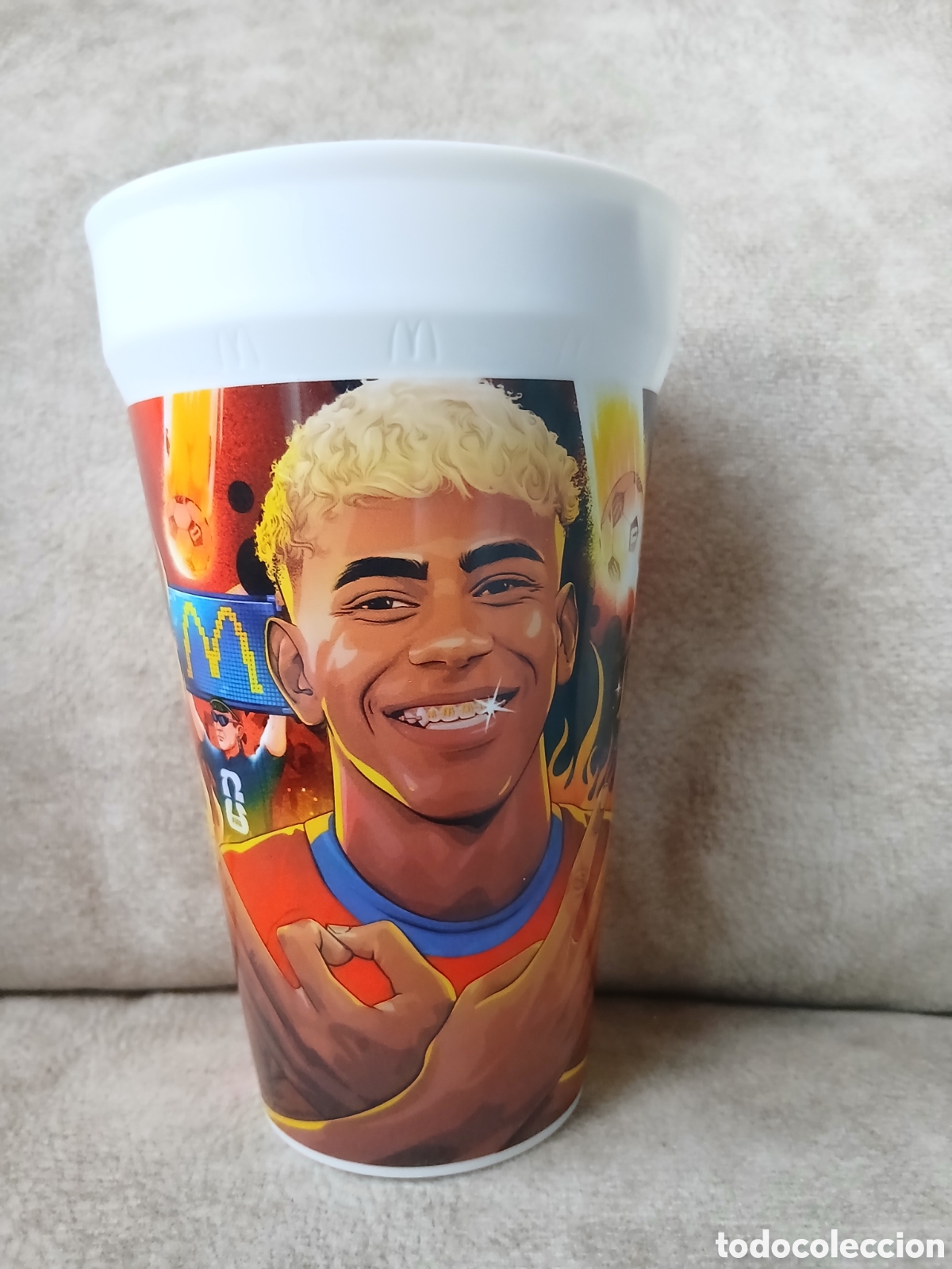 Coleccionismo: Vaso Lamine Yamal -Conmemorativo Mundial 2026- Art. Nuevo (McDonald's)