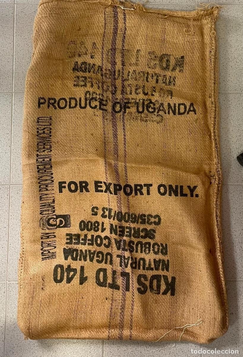 Collezionismo: Saco de caf&eacute;. Uganda. 70 x 115 cm
