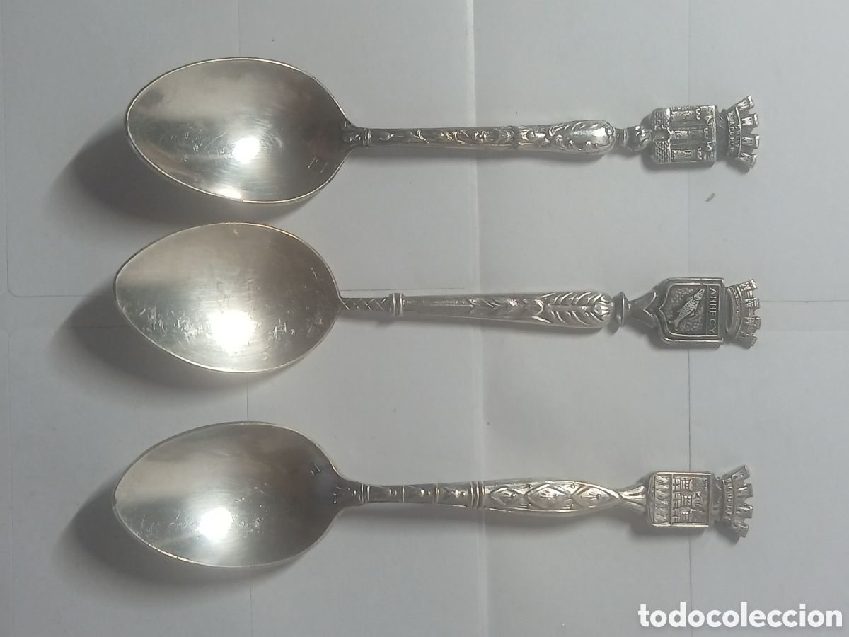 Coleccionismo: 3 cuchara Para la colecci&oacute;n