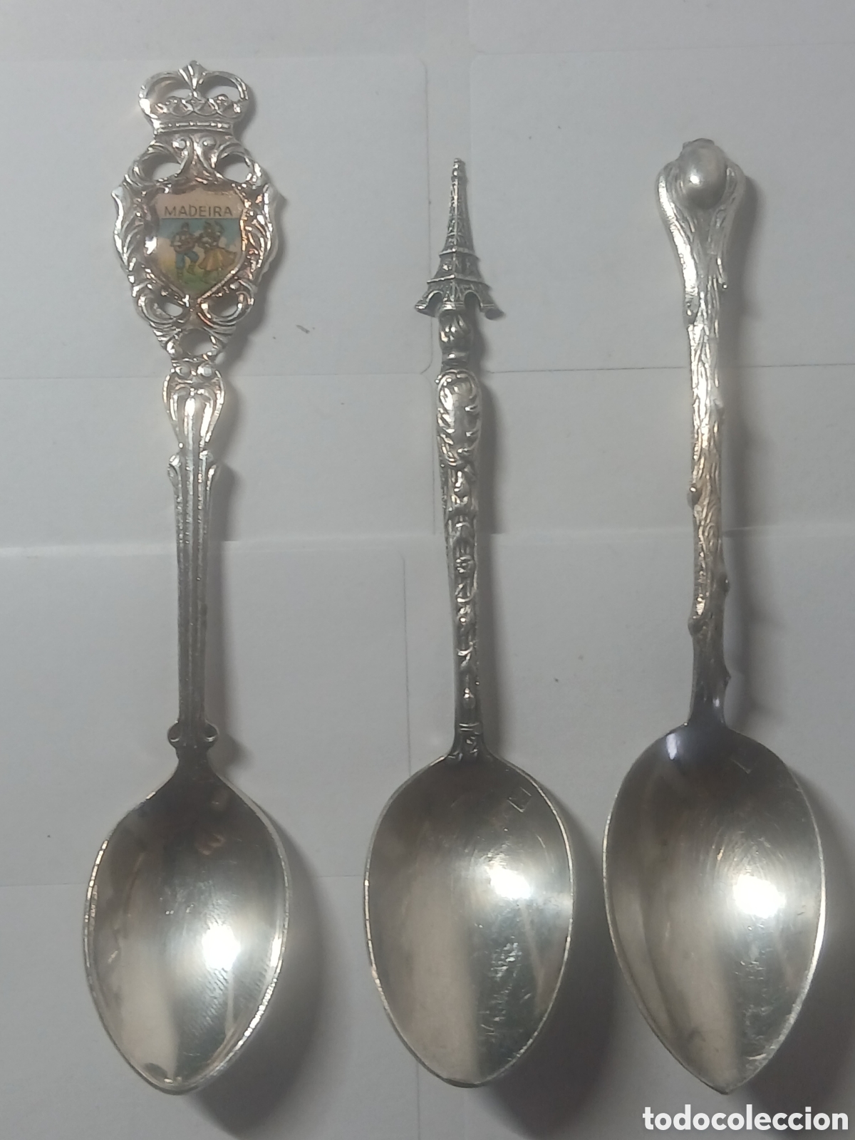 Coleccionismo: 3 cuchara Para la colecci&oacute;n