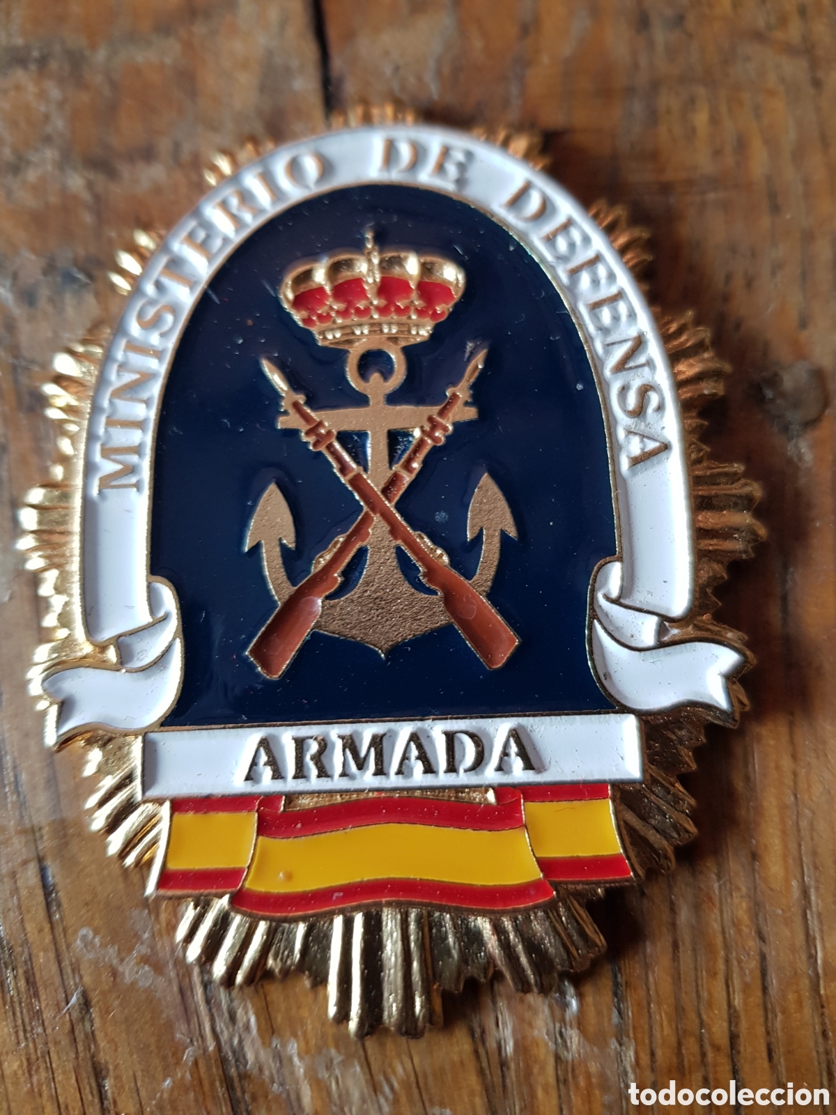 Coleccionismo: PLACA DE LA ARMADA MINISTERIO DE DEFENSA