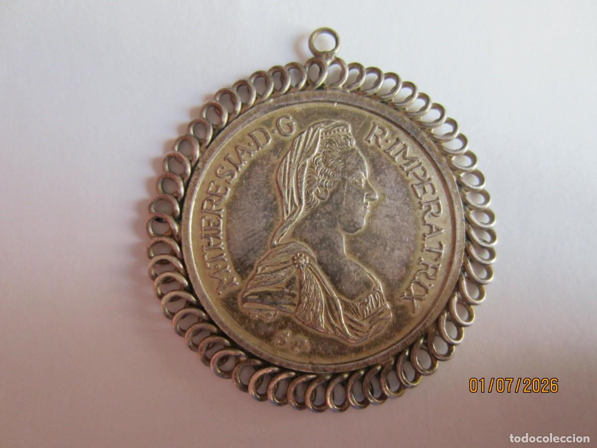 Coleccionismo: 1780-MEDALLA ARCHIDUQUESA MAR&Iacute;A TERESA DE AUSTRIA.SOBERANA DE GALICIA.A&Ntilde;O DE SU MUERTE.ORIGINAL