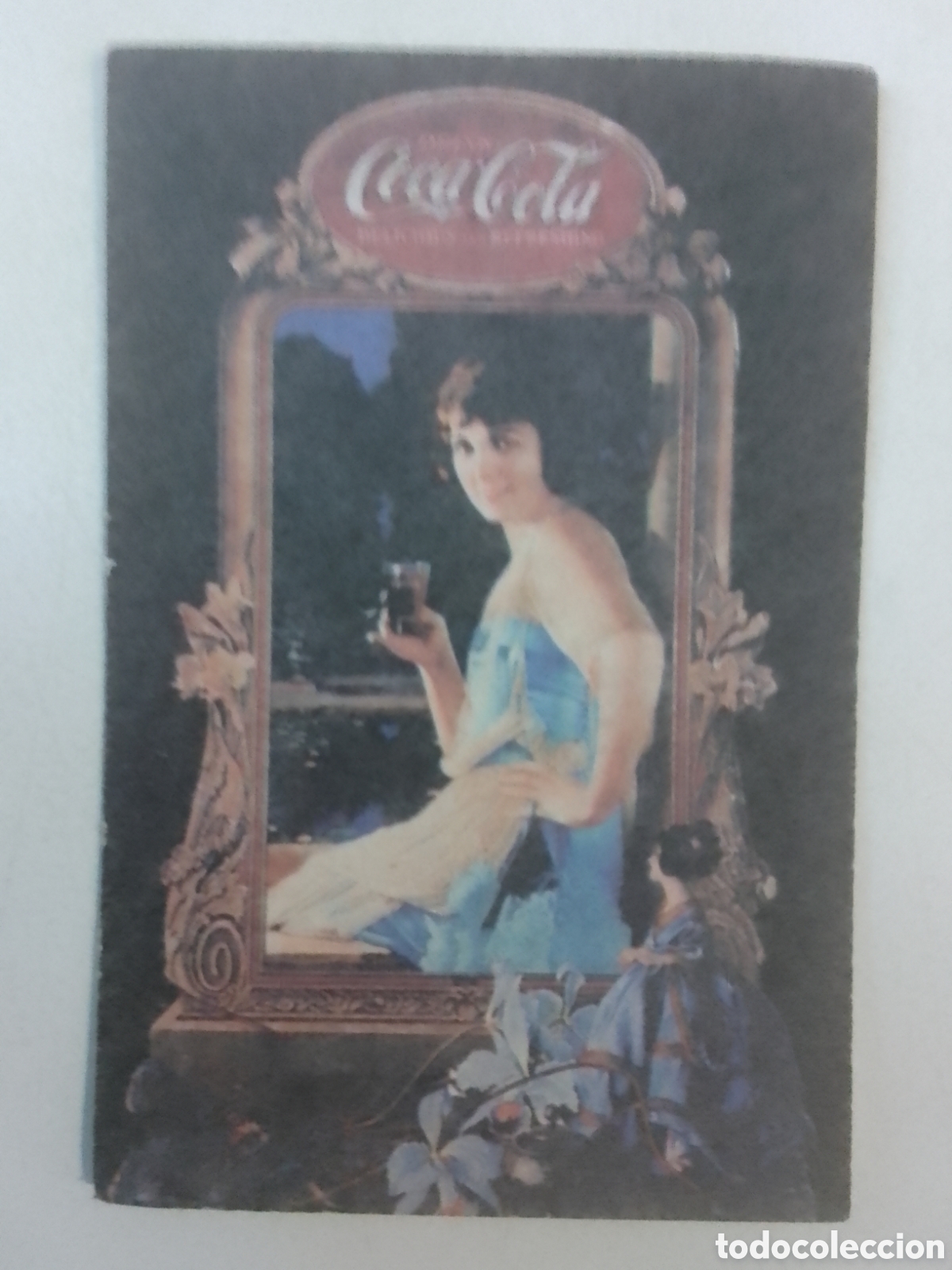 Coleccionismo: Hojita libreta estilo hojas perfumadas Coca'Cola.