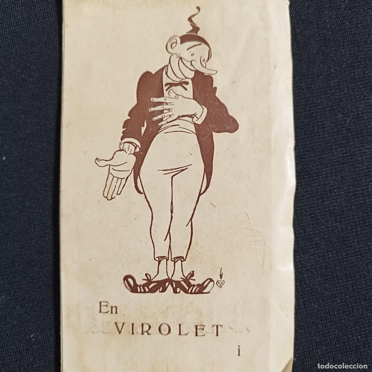 Coleccionismo: SUPLEMENTO ILUSTRADO DESPLEGABLE VIROLET 1923 OPISSO APELES MESTRES CASTANYS JUNCEDA LLAVERIAS MIRET