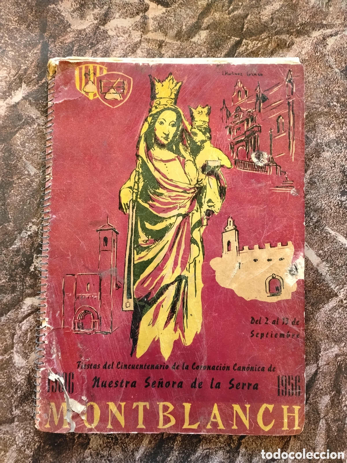Coleccionismo: Programa Fiestas del Cincuentenario de la Coronaci&oacute;n Can&oacute;nica de Nuestra Se&ntilde;ora de la Serra