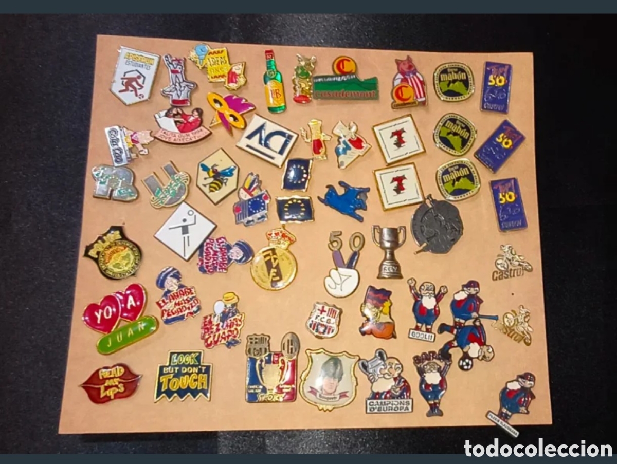Coleccionismo: Pins vintage variados &uacute;nicos!