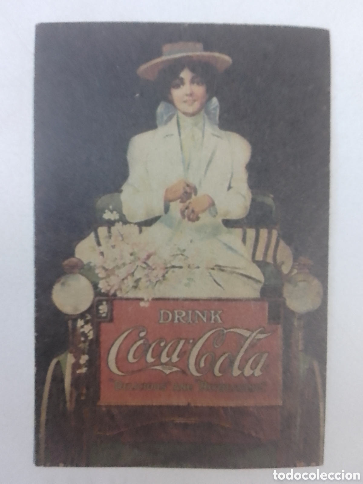 Coleccionismo: Hojita libreta estilo hojas perfumadas Coca'Cola.