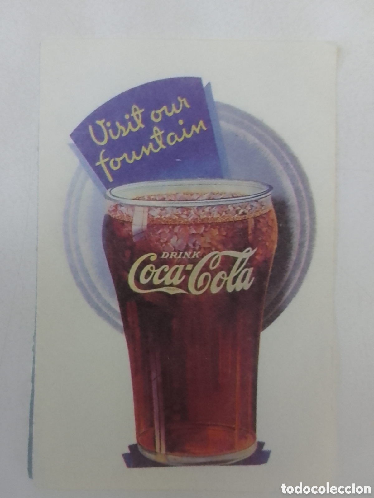 Coleccionismo: Hojita libreta estilo hojas perfumadas Coca'Cola.
