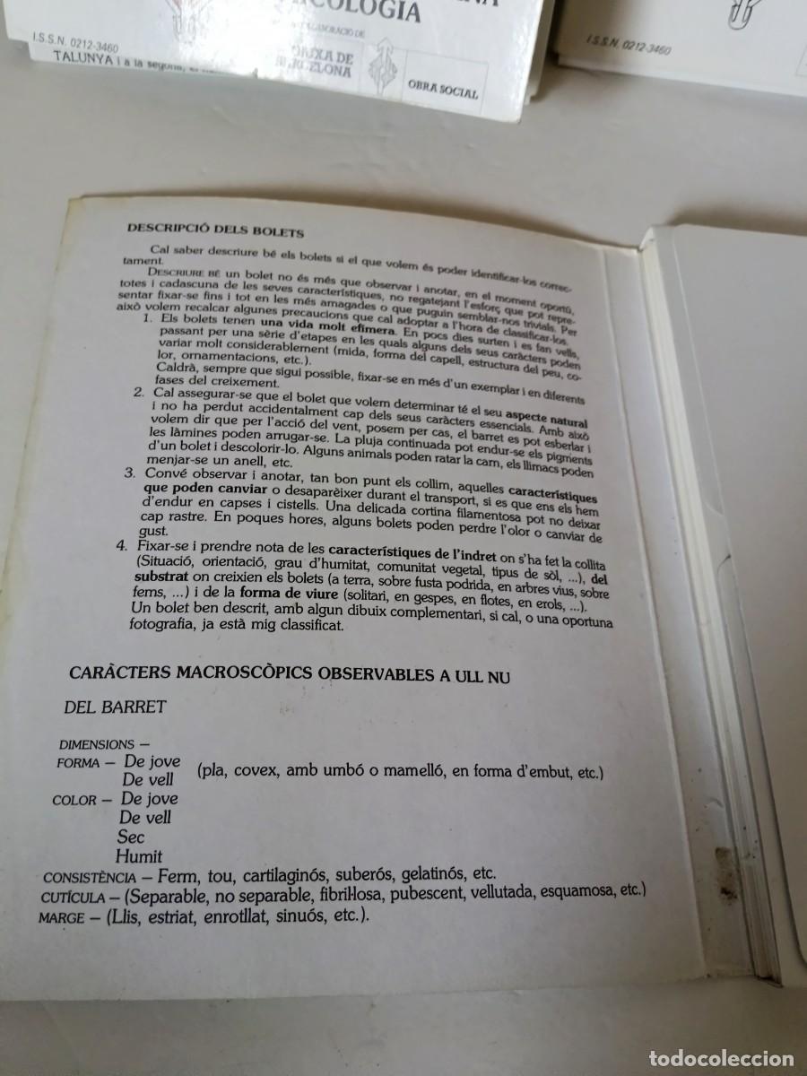 Coleccionismo: Bolets de Catalunya Tres tomos - Foto 7
