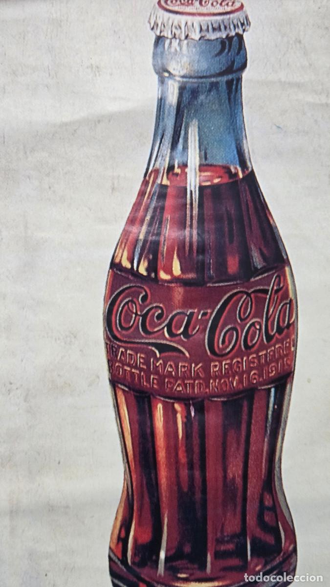 Coleccionismo: cuadro con lamina de cocacola - Foto 3