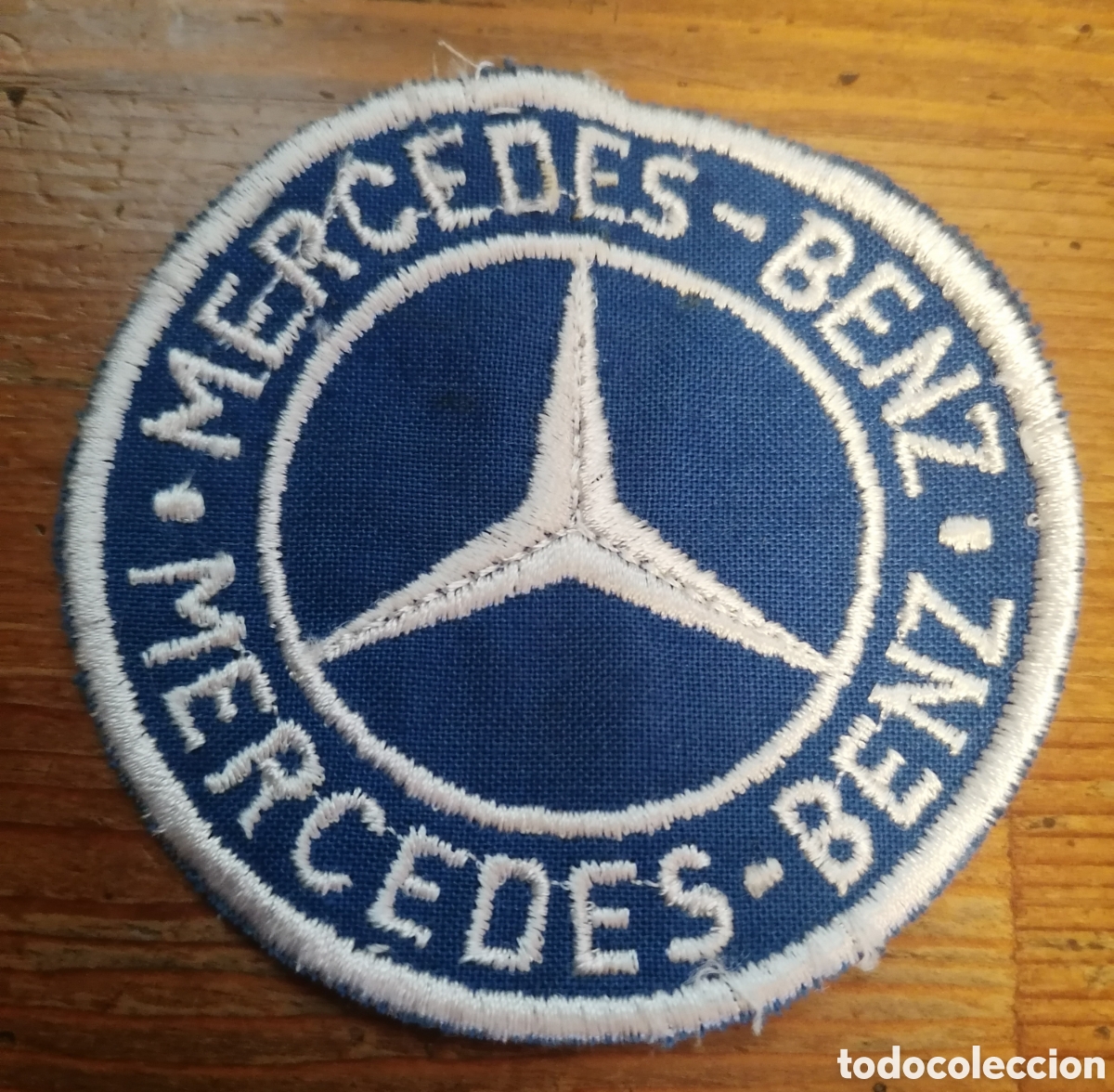 Coleccionismo: Antiguo parche de tela, MERCEDES BENZ