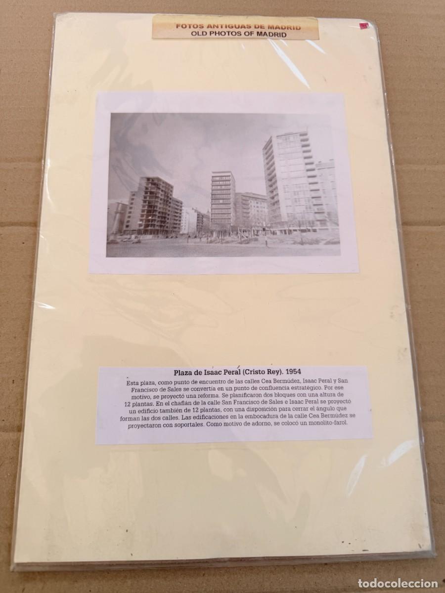 Coleccionismo: S1 - DOS FOTOGRAFIAS DE MADRID-PLAZA DE ISAAC PERAL &rdquo;CRISTO REY &rdquo; DEL 1.954 Y CALLE DE LAS INFANTAS