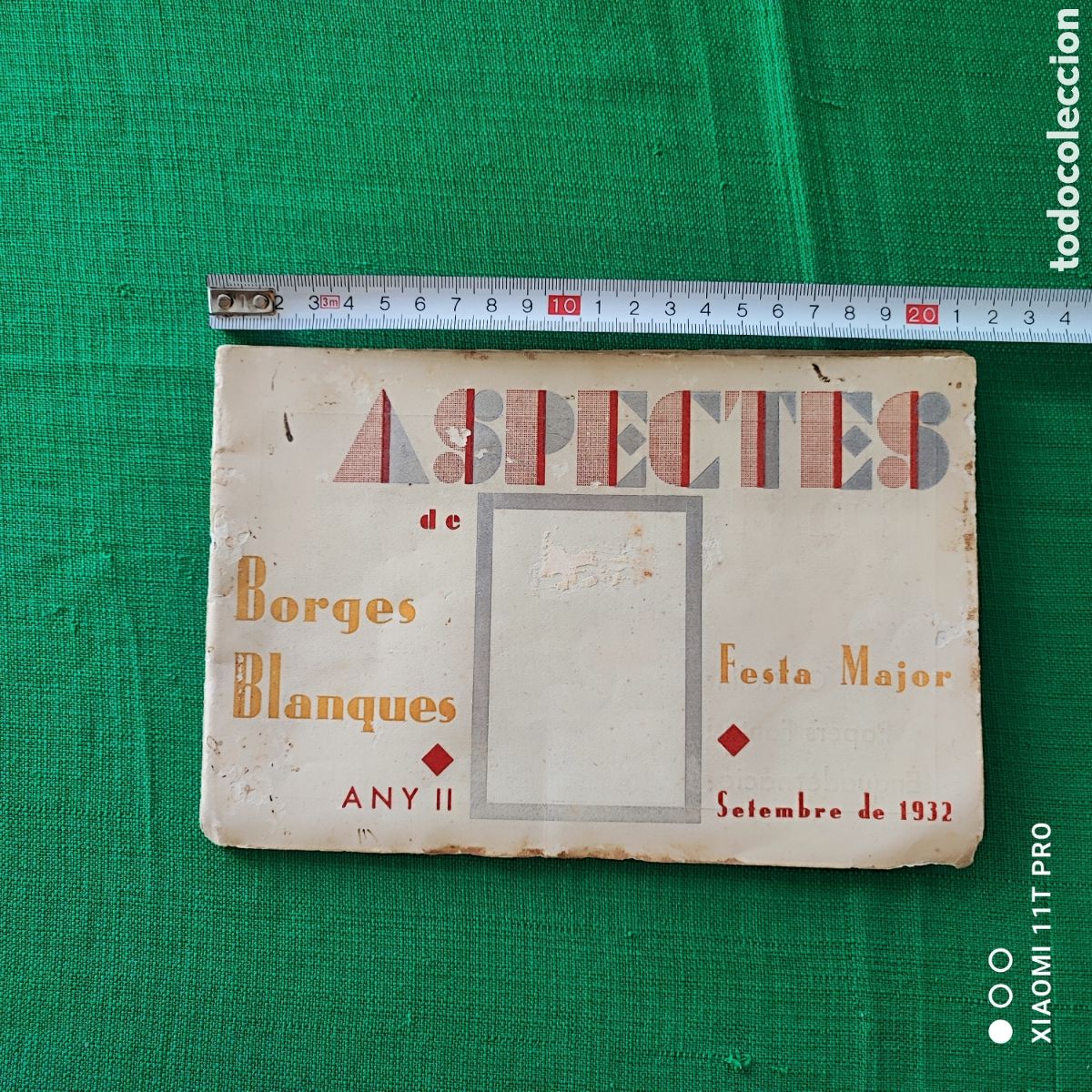 Coleccionismo: Programa Festa Major Borges Blanques 1932. - Foto 2