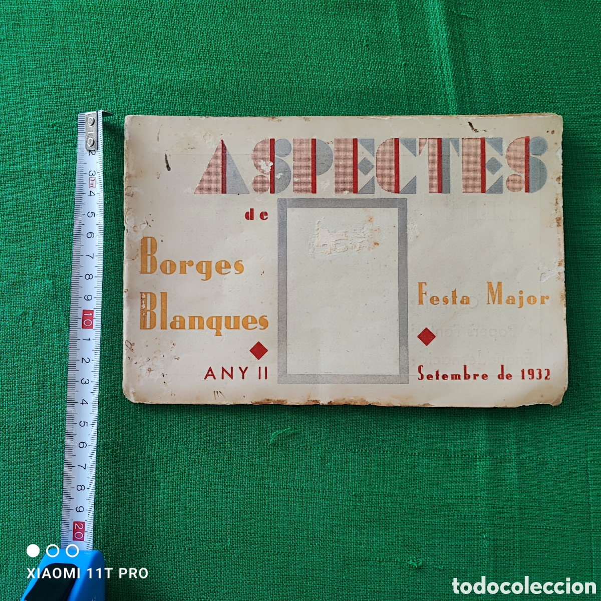 Coleccionismo: Programa Festa Major Borges Blanques 1932. - Foto 3