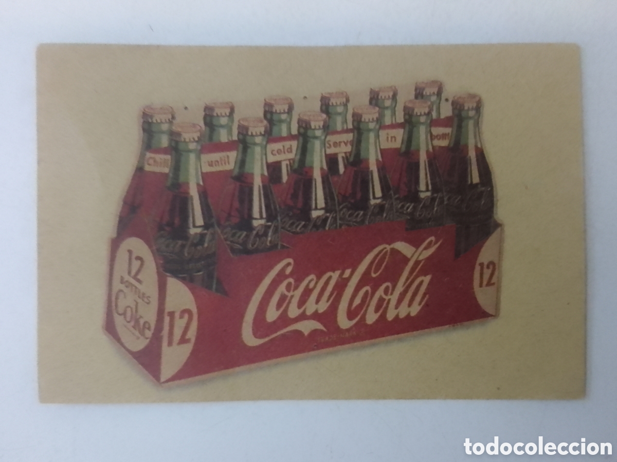 Coleccionismo: Hojita libreta estilo hojas perfumadas Coca'Cola.