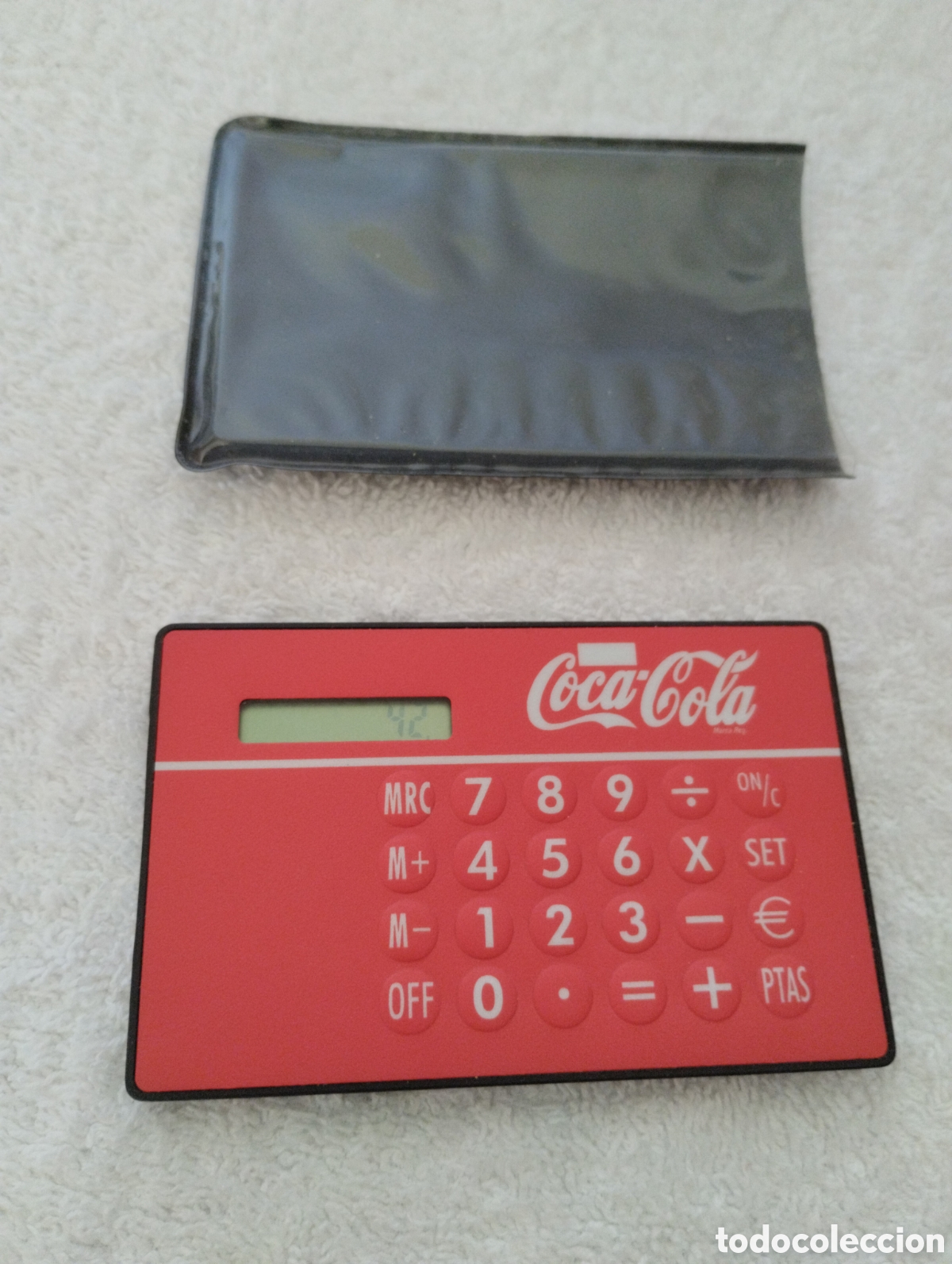 Coleccionismo: Calculadora antigua Coca Cola