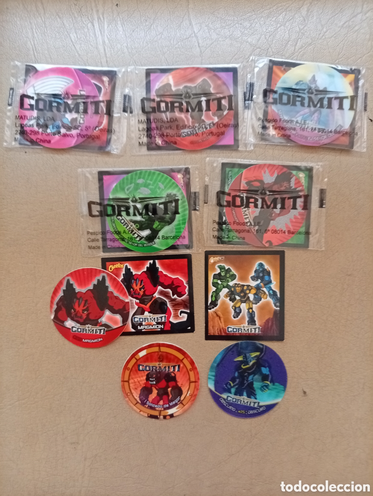 Coleccionismo: Lote tazos Gormiti, de Cheetos