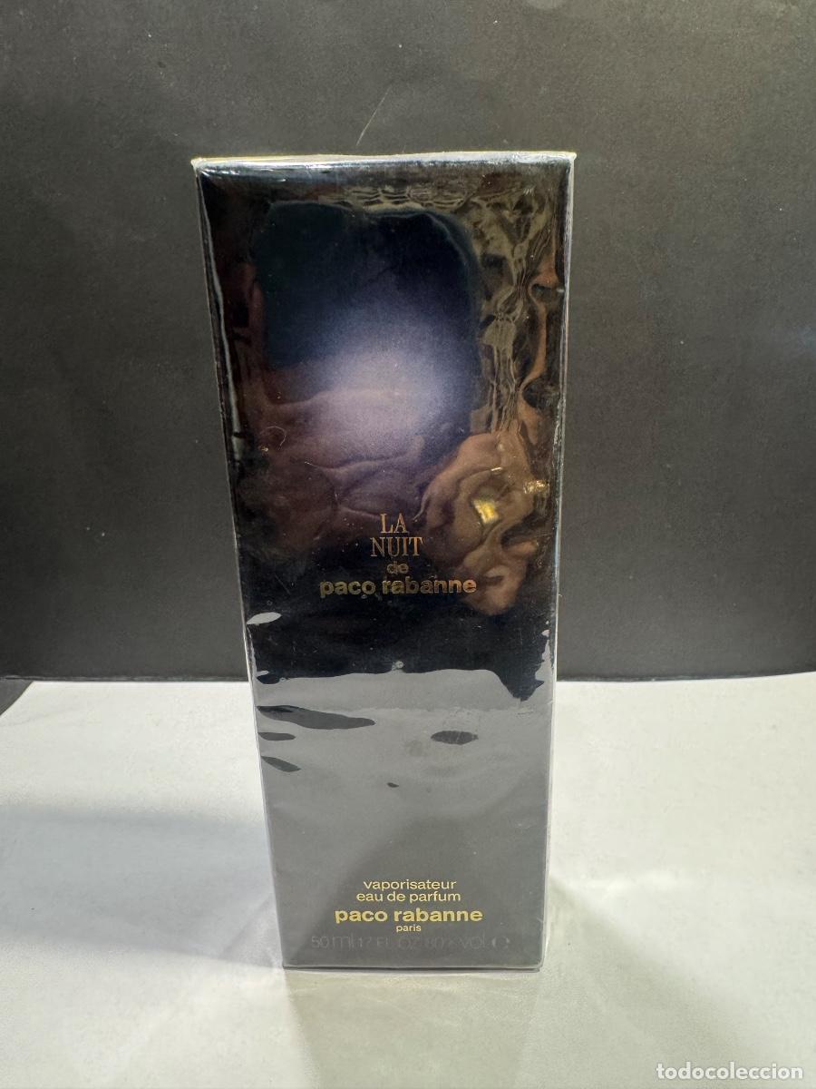 Coleccionismo: LA NUIT PACO RABANNE BOTELLA PERFUME VAPORISATOR 50 ML. -PRECINTADA, SIN ABRIR (G)