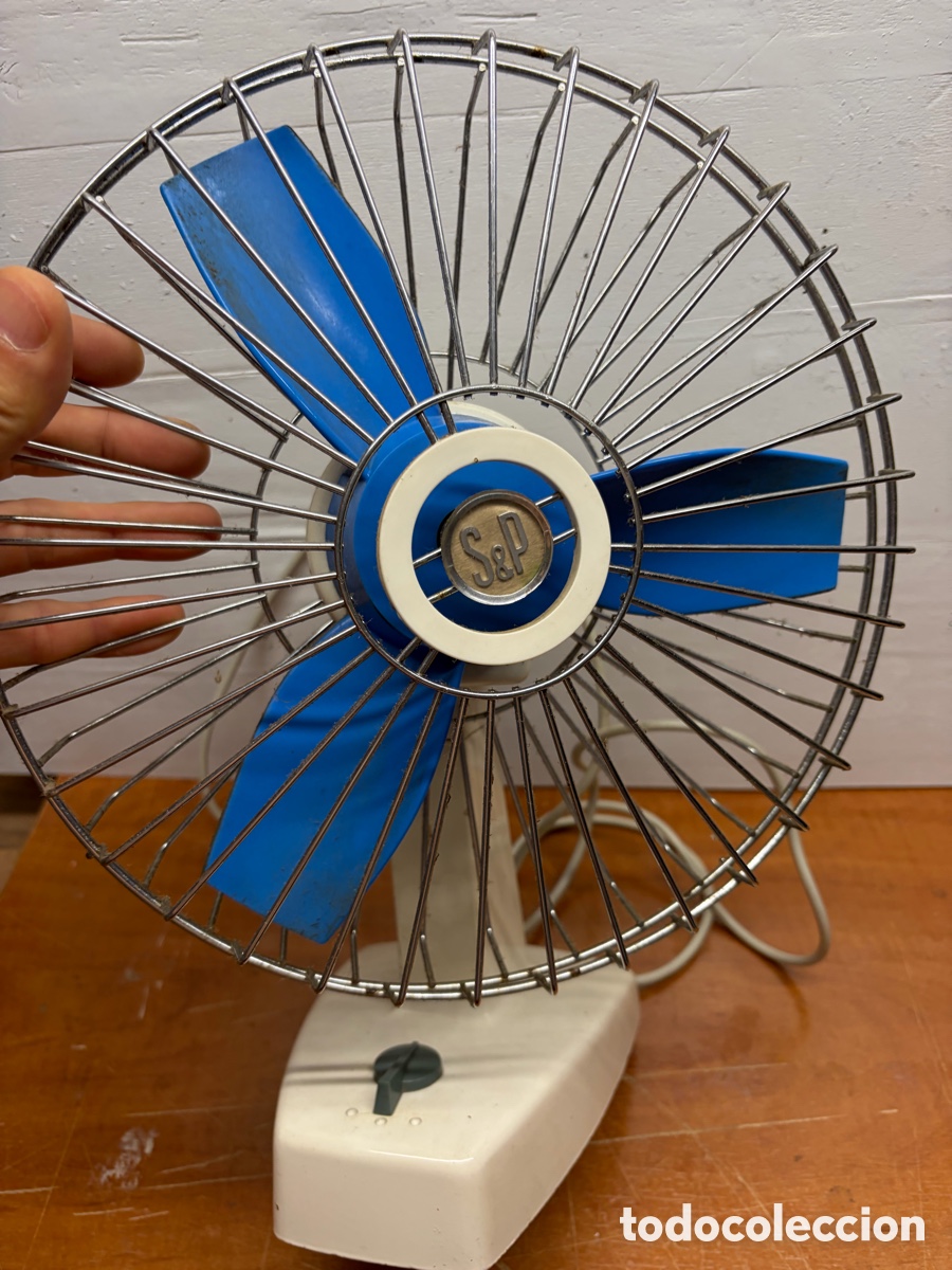 Coleccionismo: Ventilador SP Soler Palau, Ripoll Retro Vintage
