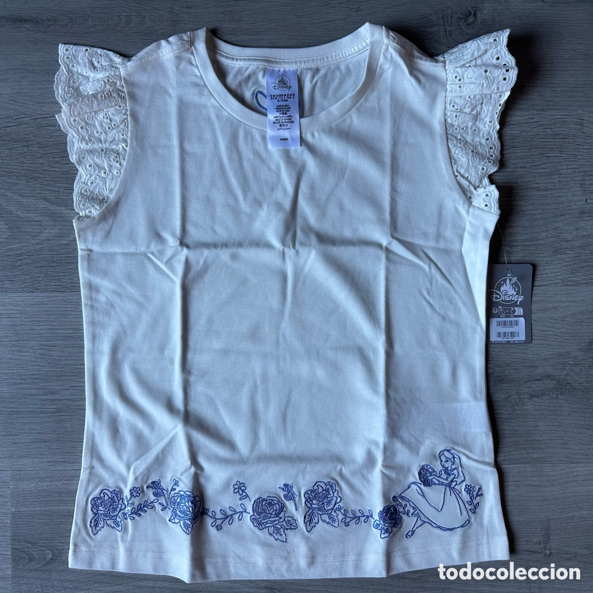 Collecting: Camiseta Alicia en el Pa&iacute;s de las Maravillas para mujer, Disney Store, Talla XS.