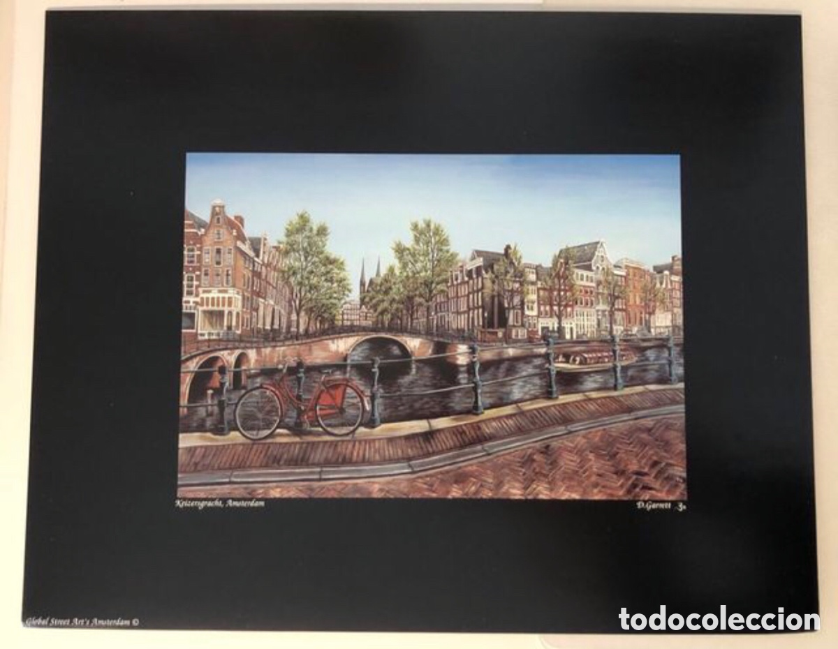 Coleccionismo: L&aacute;mina de Amsterdam nueva - Foto 1