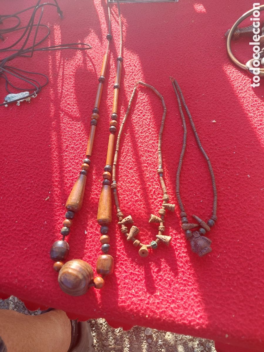 Coleccionismo: TRES COLLARES EXOTICOS