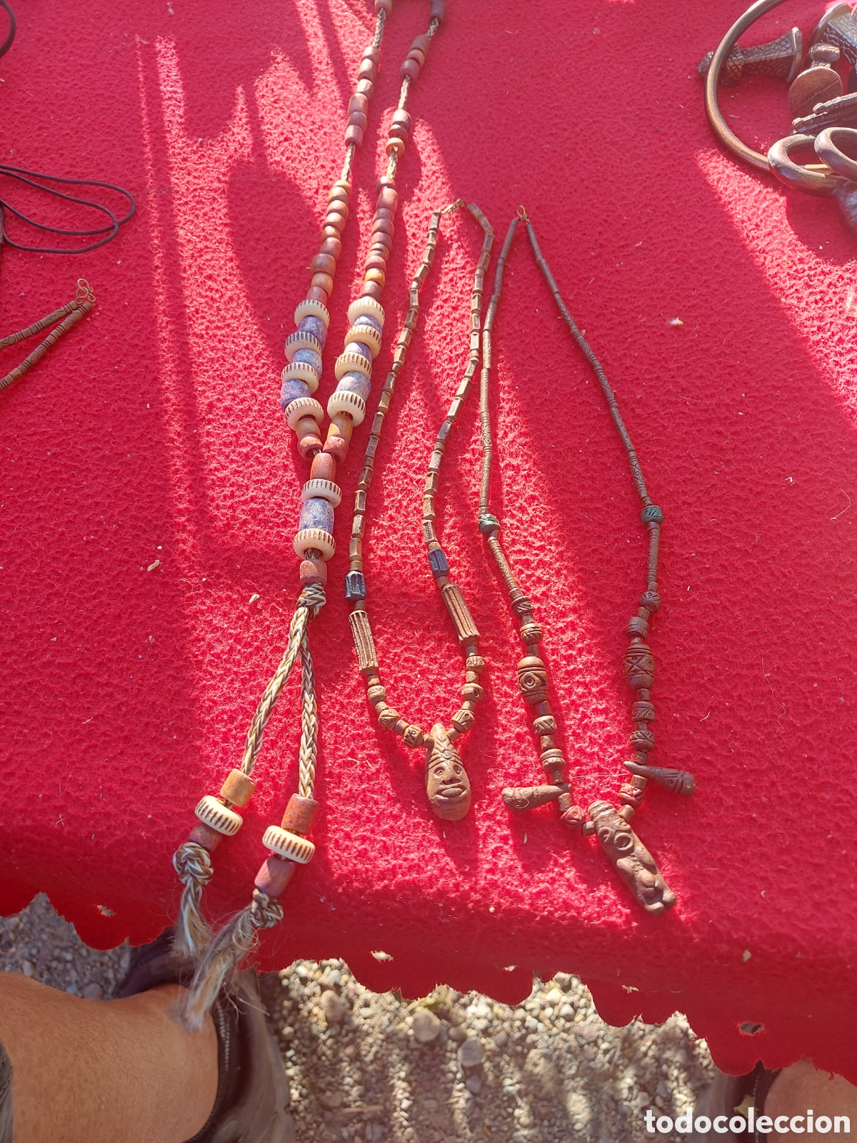 Coleccionismo: TRES COLLARES EXOTICOS