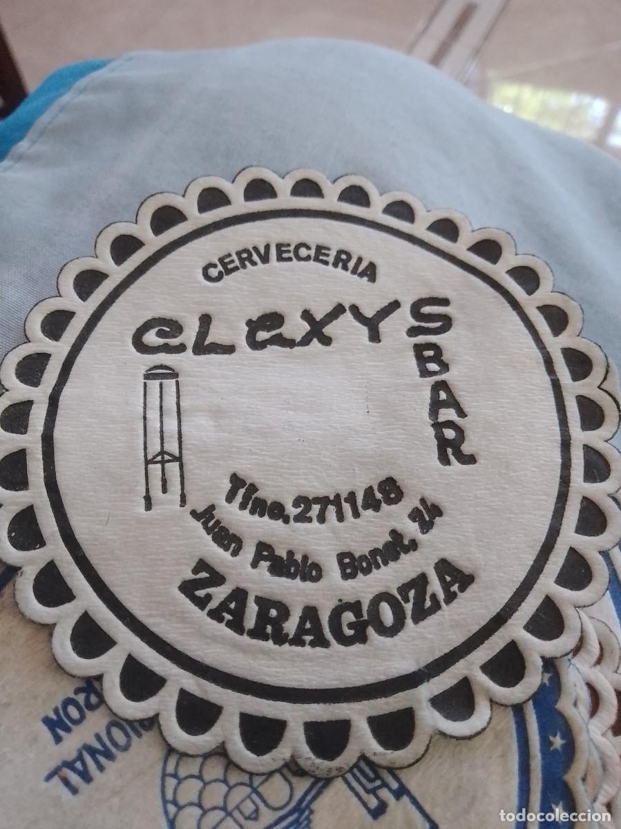 Coleccionismo: Posavasos a&ntilde;os 50 60 aproximado cervecer&iacute;a clexys Zaragoza